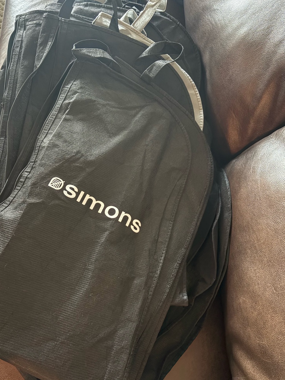 15 Simons Black Garment Covers OPEN TO OFFERS
